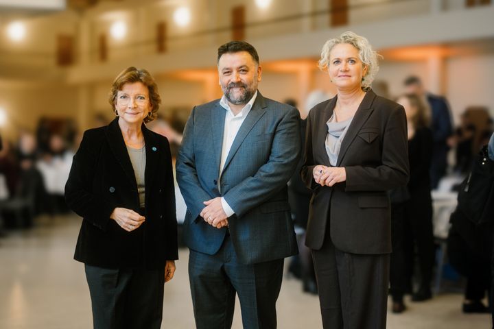 Karen Ellemann, generalsekretær i Nordisk Ministerråd; Haktan Bulut, koncerndirektør i ATP; og Mette Bech-Nielsen, administrerende direktør i Digital Dogme