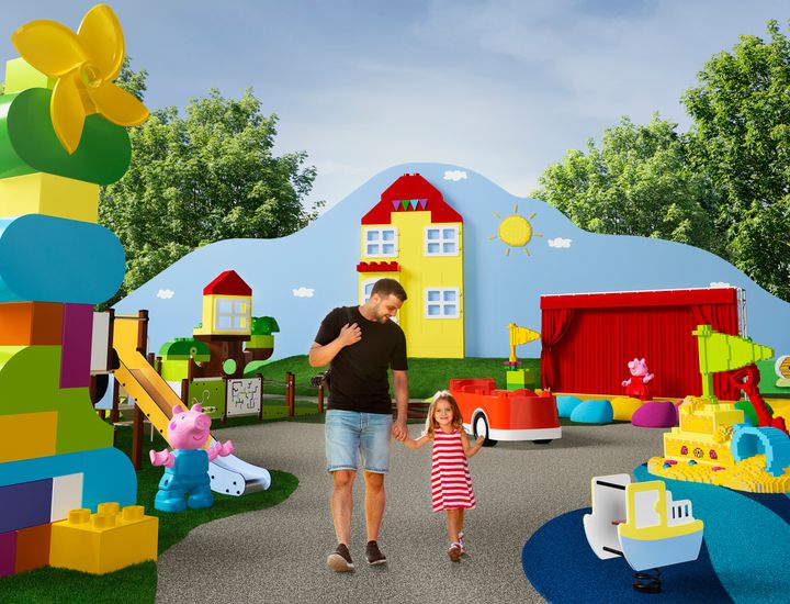 Verdens første LEGO® DUPLO® PEPPA PIG™ Playground åbner lørdag d. 23. marts i LEGOLAND Billund.