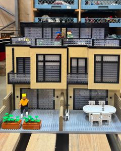 Rundholtsvej 8-24 bliver blandt andet bygget med LEGO klodser til Miniland.
