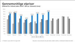 Elprisen er traditionelt højest i efteråret og om vinteren. Hvis prisudviklingen i 2026 fortsætter, kan det blive en vinter med generelt meget høje elpriser.