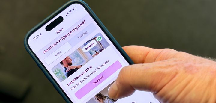 Rigtig mange af GF Forsikrings mandlige medlemmer benytter sig af den online-lægetjeneste "Læge 365". (Foto: GF Forsikring/Anders Boe)