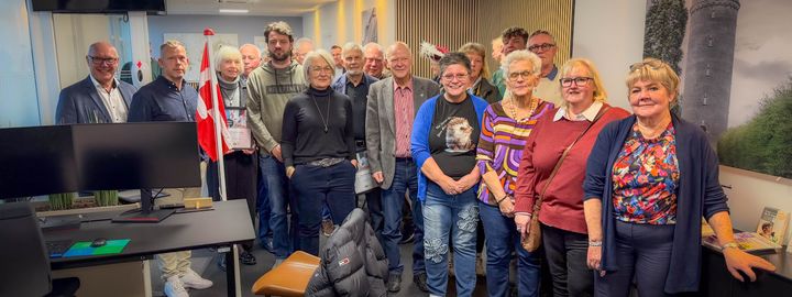 HADERSLEV: Tirsdag den 18. november blev 27 lokale ildsjæle fejret med prisen "GF Sønderjyllands Ildsjælepris 2025" for deres betydning for fællesskabet. (Foto: GF Forsikring/Anders Boe)