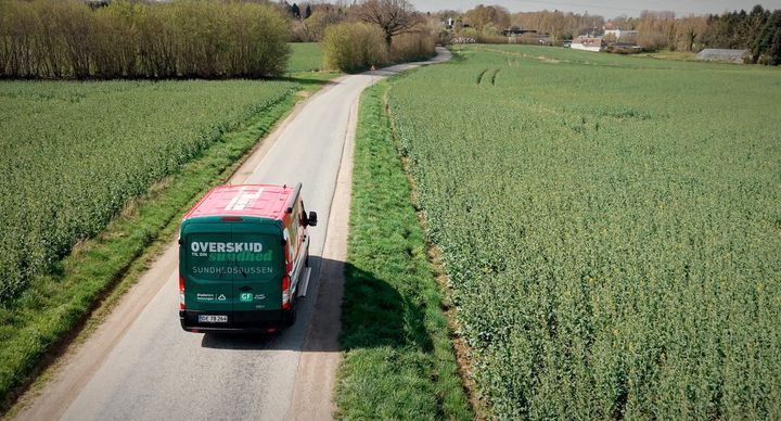 GF Forsikring støtter Diabetesforeningens sundhedsbus, der i de næste måneder skal besøge lokalsamfund og give borgerne mulighed for et sundhedstjek for bl.a. at kunne opspore type 2-diabetes tidligt. (Foto: GF Forsikring/Chili Nielsen)