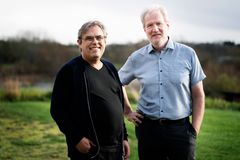 Foto af formand Niels Bertelsen og næstformand Curt Kjærsgaard Raavig