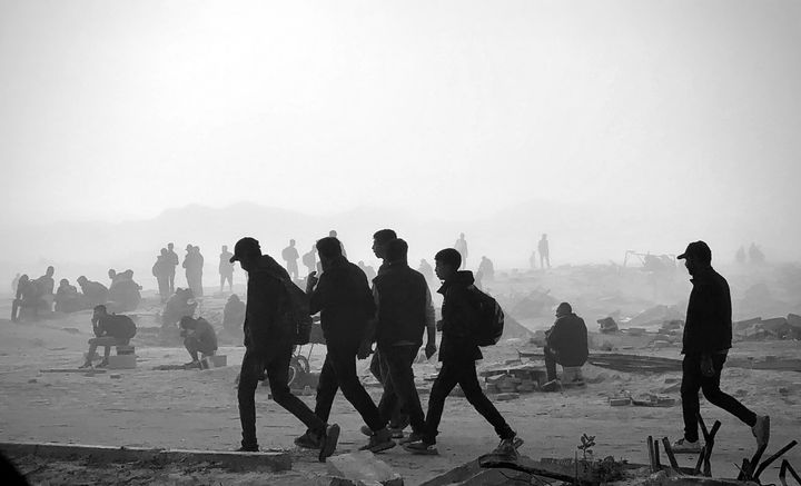 Befolkningen i Gaza venter i timevis på nødhjælp ved de blot 4 uddelingsposter - ofte forbundet med stor fare