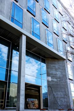 Det nye kontordomicil til advokatfirmaet Bruun & Hjejle i Københavns Nordhavn. Foto: Industriens Pension