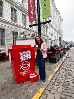 Yildiz Akdogan (S) samlede ind i København