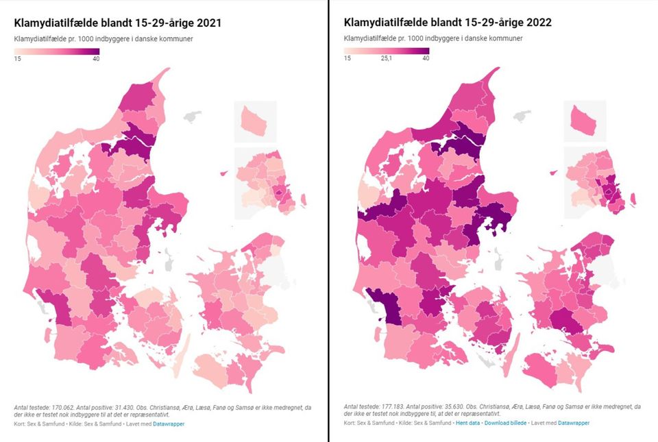 Danske Unge Slår Igen Egen Rekord I Klamydia Se Hvor Udbredt Sygdommen Er I Din Kommune Sex 