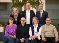 Ældre og Sundhed, 2026-2029. Øverst fra venstre: Lene Karmisholt, Lars Carstensen, Morten Flindt. Nederst fra venstre: Karin Alsø, Ole Bondo Christensen, Tine Hessner, Musa Harmanci