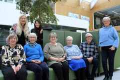 Seniorrådet 2026 i forbindelse med det konstituerende møde 2025. Marianne Kirchhoff deltog digitalt i mødet og er derfor ikke med på billedet.