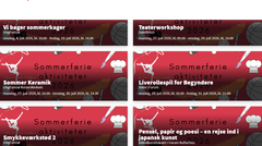 Der er noget for enhver blandt årets sommerferieaktiviteter