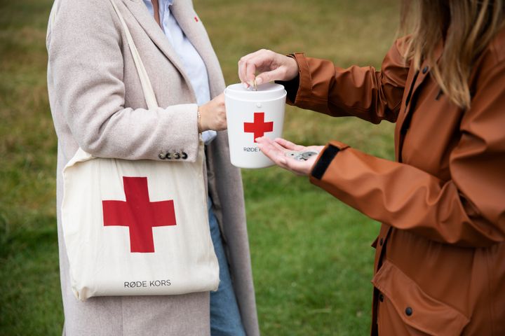 Røde Kors indsamling 2023.