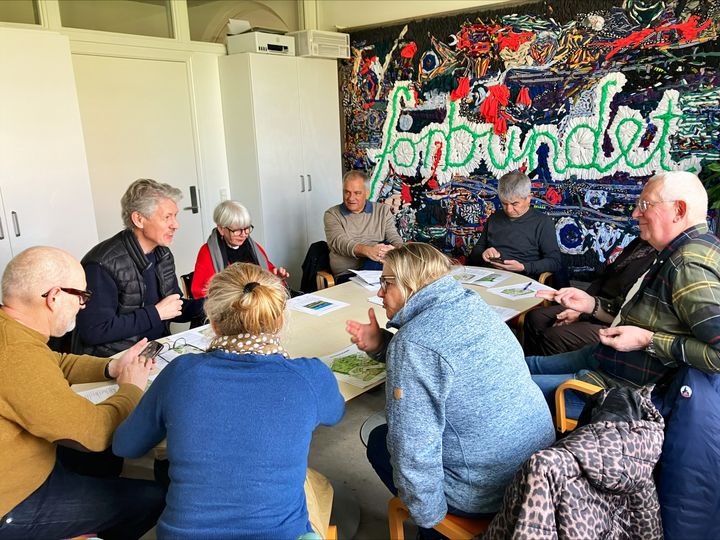 De nye frivillige til informationsmøde