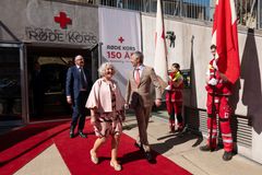 Kongen deltog fredag 24. april i 150-års jubilæumsfejring for Røde Kors i Danmark