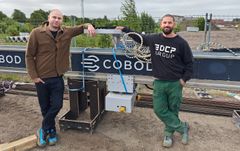 Mikkel Brich og Hasan Khaled Alsofi stiftede 3DCP for ca. fire år siden