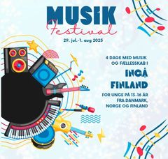 Reklamefoto for musikfestivalen