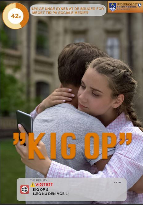 Ungeudvalget har produceret både videoer og plakater til kampagnen Kig op!