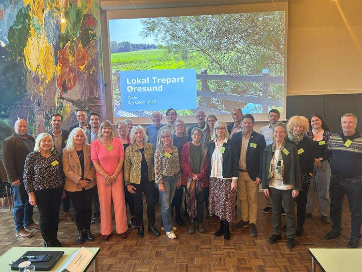 Foto af medlemmer af Lokal Trepart Øresund