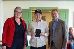 Mark Søren Aqqalu Pavia Johansen Leander med formandskabet for Metalindustriens Uddannelsesudvalg.