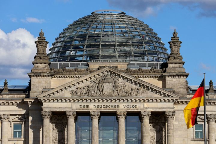 Rigsdagsbygningen i Berlin
