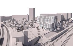 Ny visualisering viser hvordan Følager 19 i Valby kan udvikles (Mikkelsen Arkitekter)