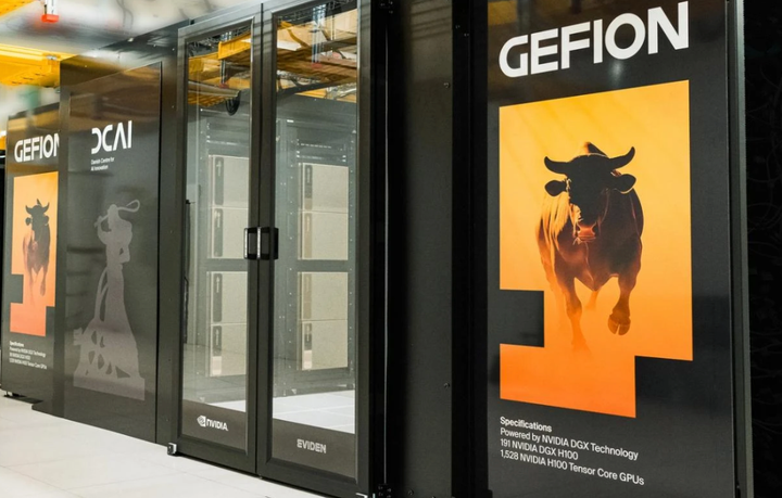 Gefion er Danmarks største supercomputer. Nu skal Danish Foundation Models teste den.