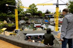 Den nye Femern-udstilling i Miniland er over 250 kvm. stor og består af 800.000 byggeklodser