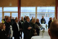 Til indvielsen af Campus Femern deltog blandt andet tidligere statsminister og protektor for lærlingeindsatsen på Femern Bælt-projektet, Poul Nyrup Rasmussen, som i anledningen holdt en tale.