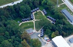 Campus Femern set fra luften. September 2025.