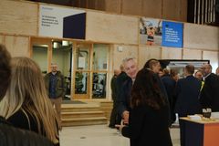 Borgmester i Lolland Kommune, Holger Schou Rasmussen, var også tilstede under indvielsen af Campus Femern.