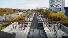 Visualisering: Udvidelsen af Københavns Lufthavn Station.