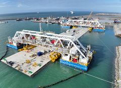 Specialfartøjet IVY 1&2 gennemfører i disse dage de sidste prøver før godkendelsen til brug af søfartsmyndighederne.