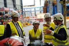 Besøget var det første personlige møde mellem de tre transportministre og deres første fælles besøg ved Femern Bælt-projektet.