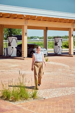 Norlys' ladepark, Drejebænken