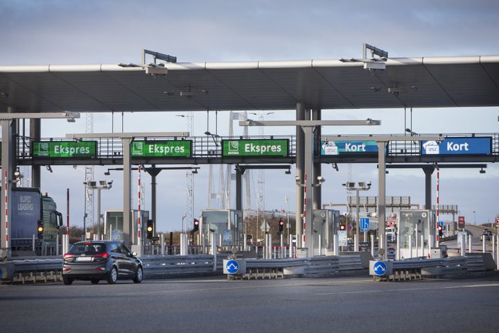 Betalingsanlægget ved Storebæltsbroen