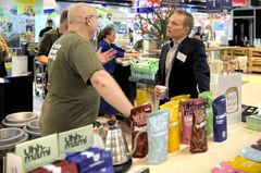 Der er god grobund for et dansk, økologisk eksporteventyr i Tyskland og andre nærmarkeder, lyder det fra Dennis Hvam (til højre), der er International Market Director