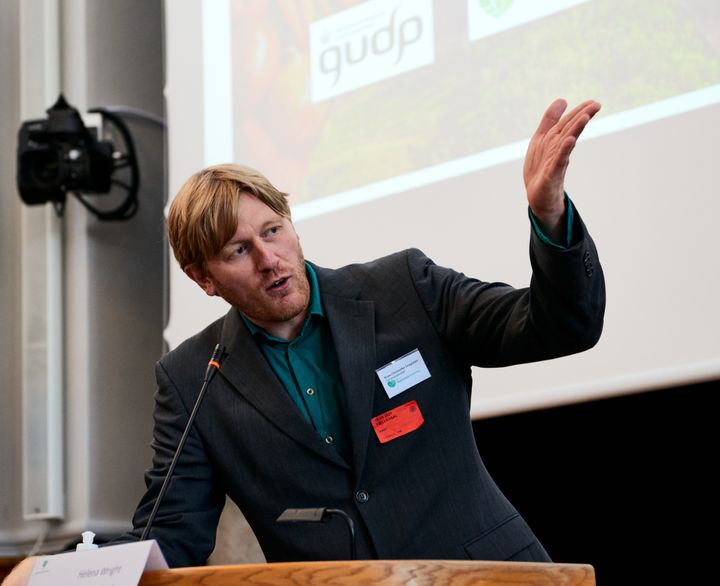 Rune-Christoffer Dragsdahl, generalsekretær i Dansk Vegetarisk Forening.