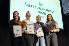 Nemlig.com, Netto, Lidl og Super Brugsen var også blandt vinderne af årets supermarkedspriser, som Dansk Vegetarisk Forening uddeler.