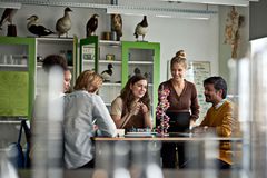 Studerende på Københavns Professionshøjskole
