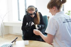 Studerende i Praksis- og Innovationshuset på Københavns Professionshøjskole