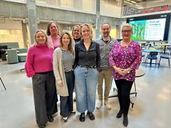 Underviserne på den nye professionsmaster i pædagogisk-psykologisk rådgivning på KP er Anja Marschall, Lotte Hedegaard-Sørensen, Kira Christensen, Charlotte Riis Jensen, Stine Kaplan Jørgensen, Rune Cordsen, Louise Tidmand og Maria Louise Larsen Hedegaard