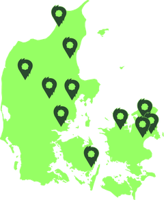 Der er arrangeret mørkevandring i Brøndby, Gribskov (Helsinge), Hedensted, Hjørring (Løkken), Holstebro, Ikast-Brande (Engesvang), København, Odsherred (Asnæs), Rebild (Skørping), Svendborg (Skårup) og Aarhus (Brabrand).