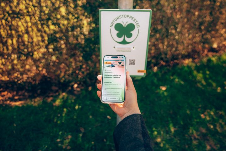 Naturstoppestederne skal inspirere særligt børnefamilier til at komme mere ud i naturen. Foto: Movia