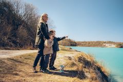 Et af de nye naturstoppesteder ligger ved Faxe Kalkbrud. Foto: Movia