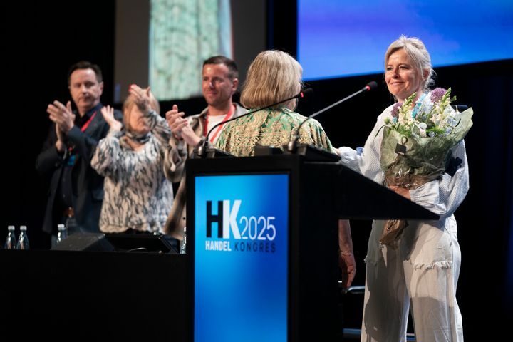 Mette Høgh er genvalgt som formand for HK Handel