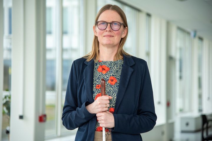 Foto: Diana Stentoft, formand Dansk Blindesamfund