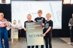 2. pladsen i Projekt Edisons landsfinale i Vejle, Team NLT Energi