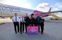 Wizz Air har fløjet 10 år fra Billund Lufthavn - i 2025 indsætter flyselskabet væsentlig mere kapacitet fra Billund Lufthavn