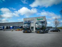 Sparta Logistics har fået leveret to nye el-lastbiler af modellen eActros 600. Foto: OK/Frederik Sindberg