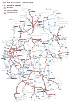 ADAC's overblik over trafikken i løbet af sommeren 2026